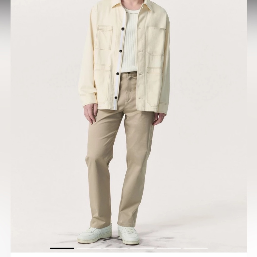 Rag & Bone Haydon Straight Fit Cotton Chino Pants in Taupe NWT
